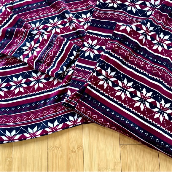 Nautica Pajamas Cozy Fleece Size Medium - Picture 5 of 7